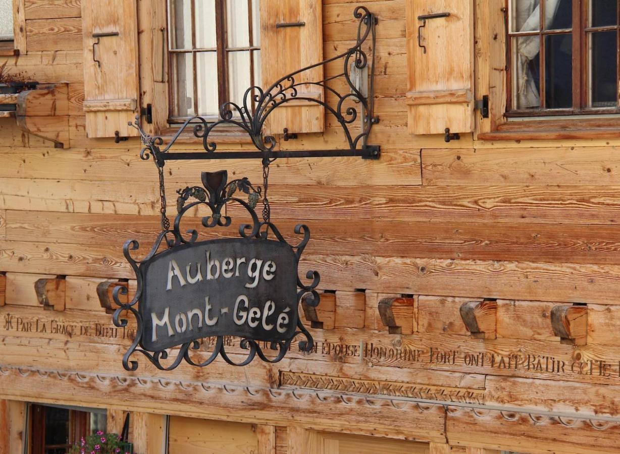 Auberge Le Mont-Gele Iserables Екстер'єр фото